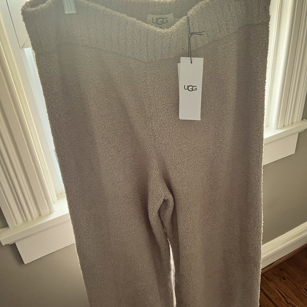 Ugh brand terry pajama pants. Super cozy!!